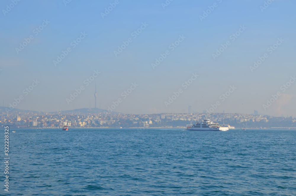 A cruise across or along the Bosphorus is the best way to explore Istanbul skyline. 