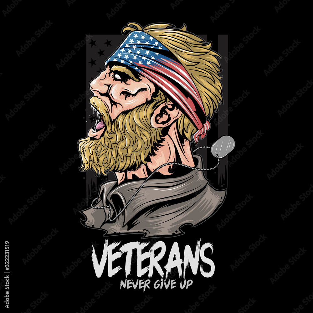 US ARMY. UNITED STATES SOLDIER WITH USA FLAG VECTOR EDITABLE LAYERS US ARMY. UNITED STATES SOLDIER WITH USA FLAG VECTOR EDITABLE LAYERS
