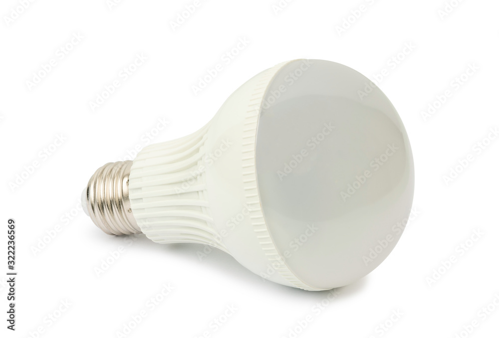 light bulb on white background with clipping path. light bulb on white background with clipping path.