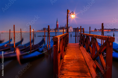 Romantic Venice at Twilight