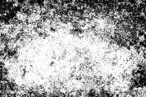 Black and white grunge texture. The template is outdated surface