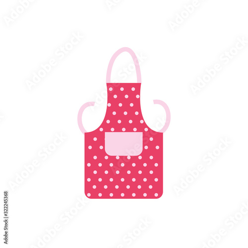 aprom kitchen accessory isolated icon photo