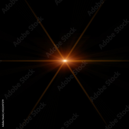 Solar lens flare