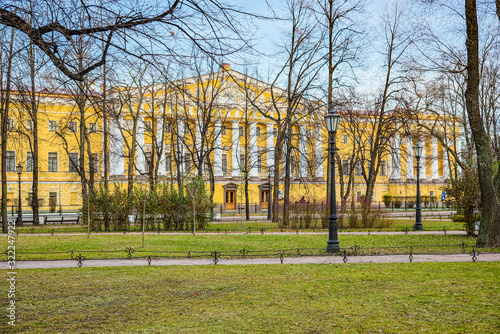 Admiralty building near Senate Square. Saint Petersburg. Russia.