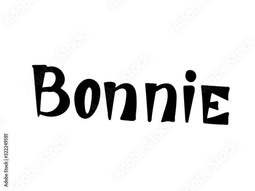 Tableau sur toile Bonnie