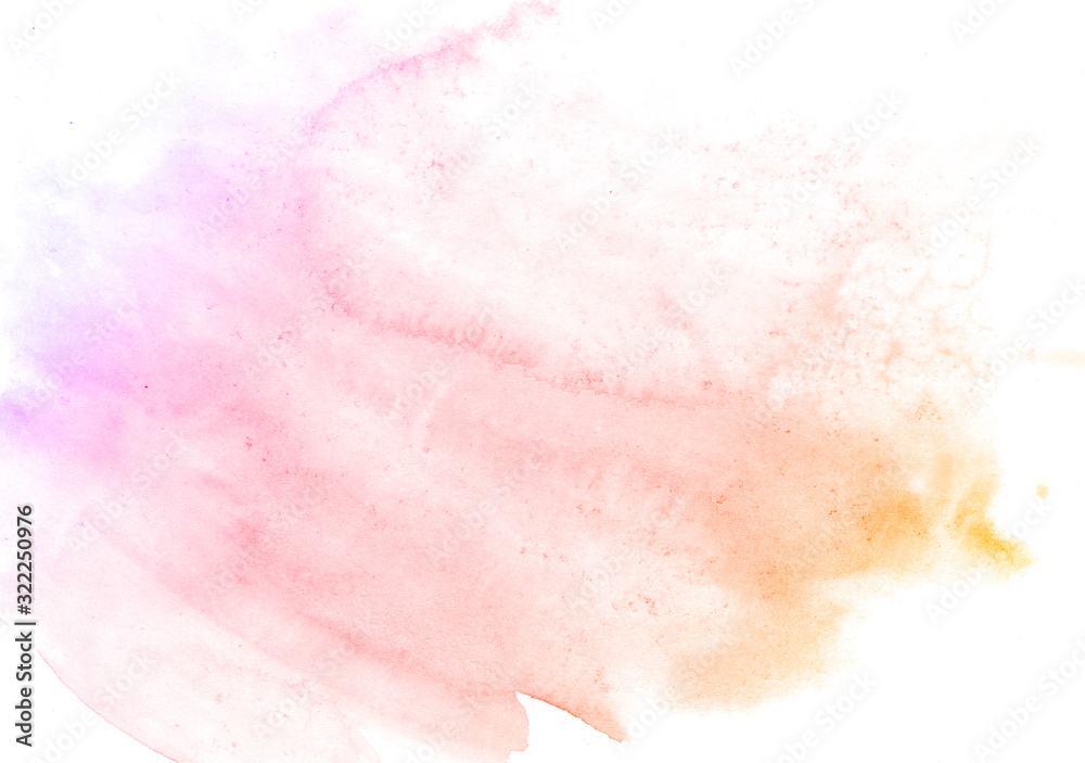 watercolor background with copy space for text