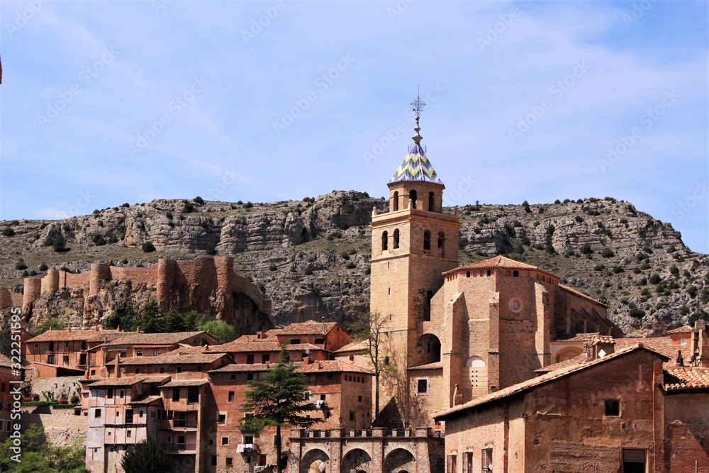  Chruche in  Albarracin, Teruel, Aragon, Spain .photo