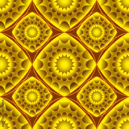    Abstract seamless background pattern of vague patterns