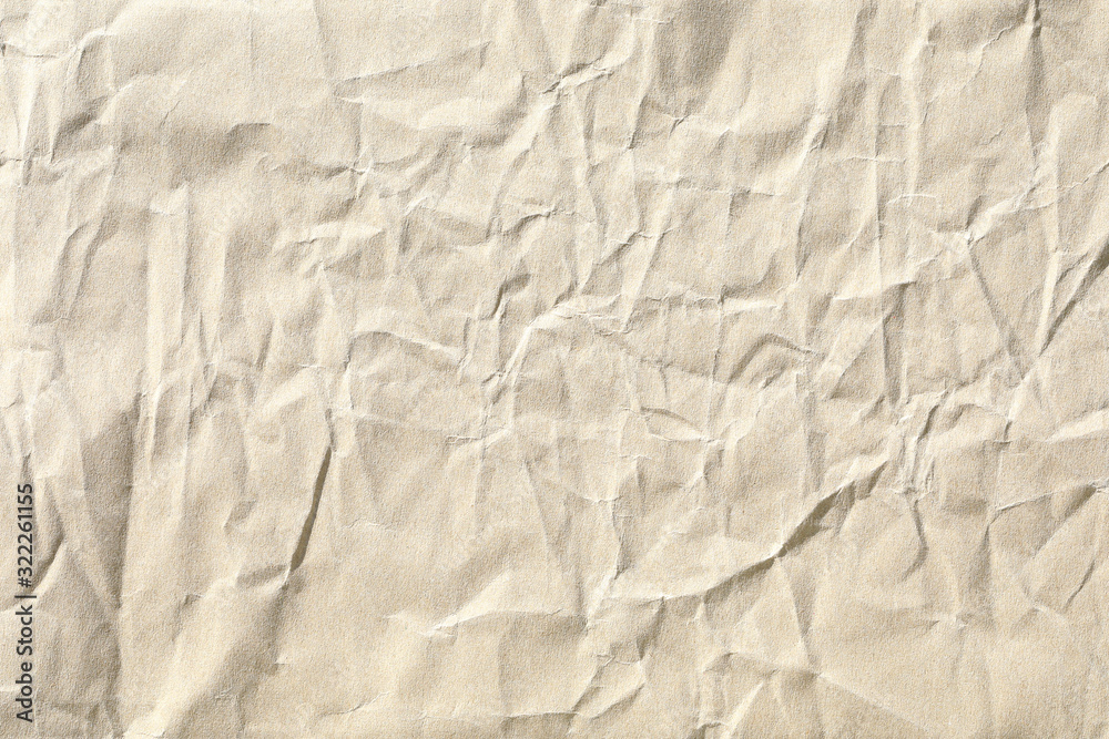 Crumpled brown paper background texture Crumpled brown paper background texture