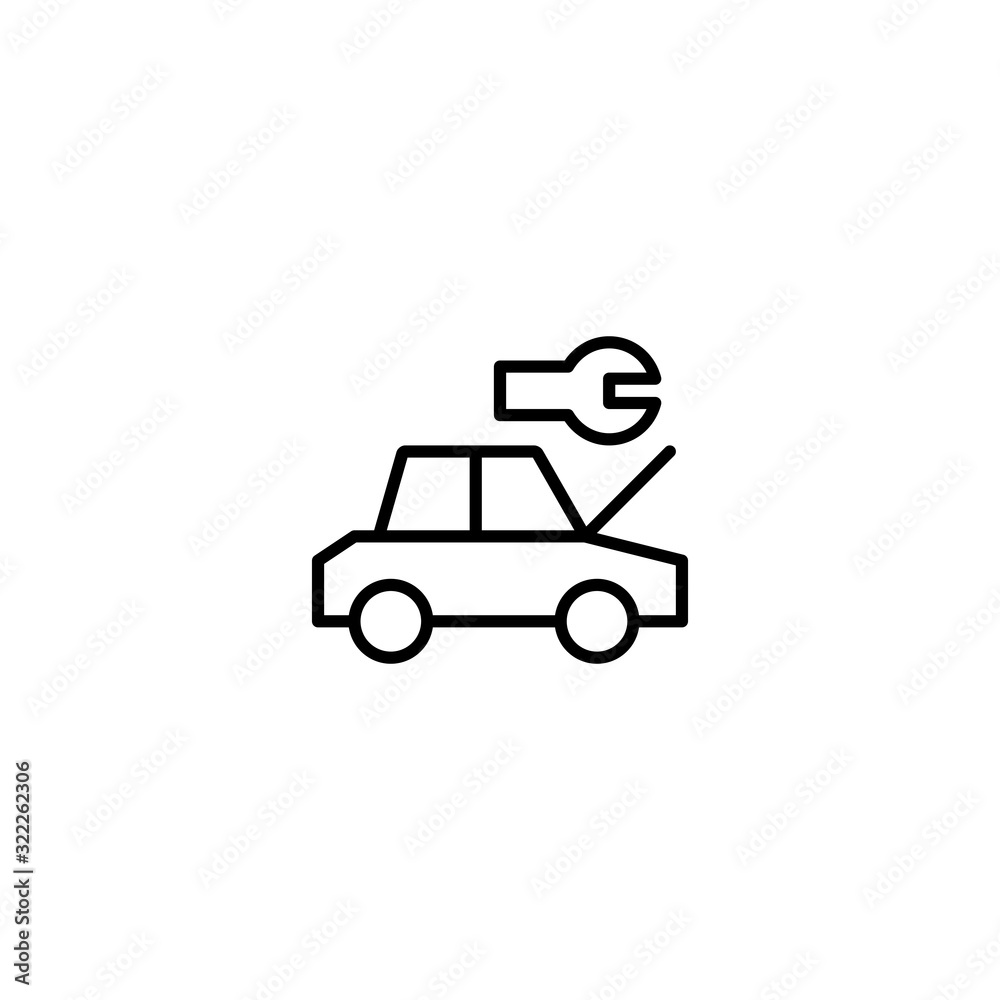 car repair icon vector illustration