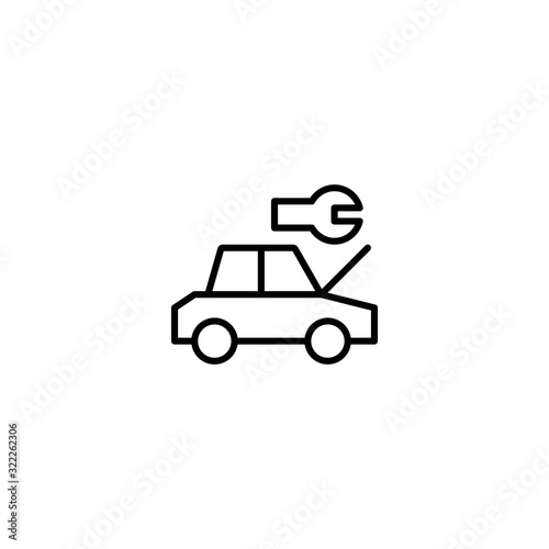 car repair icon vector illustration