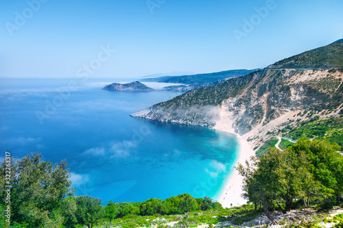 Myrtos beach, Kefalonia, Greece