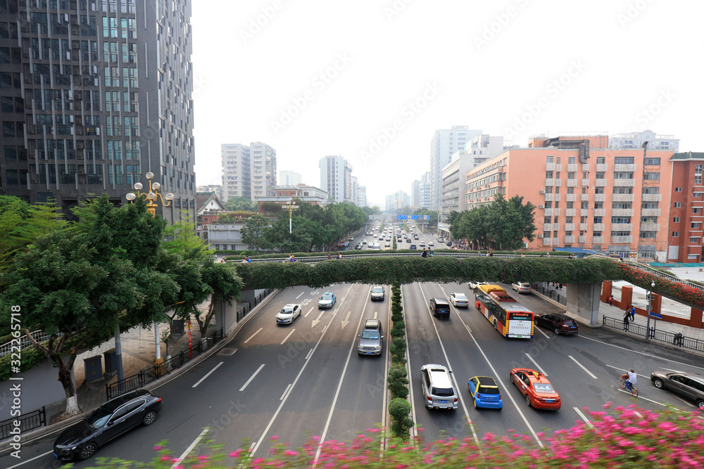 City Scenery of Yuexiu District, Guangzhou, China