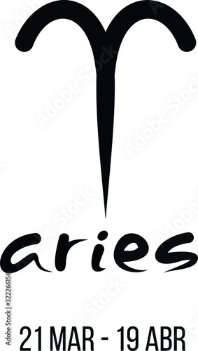 Signo Aries. Zodiaco
