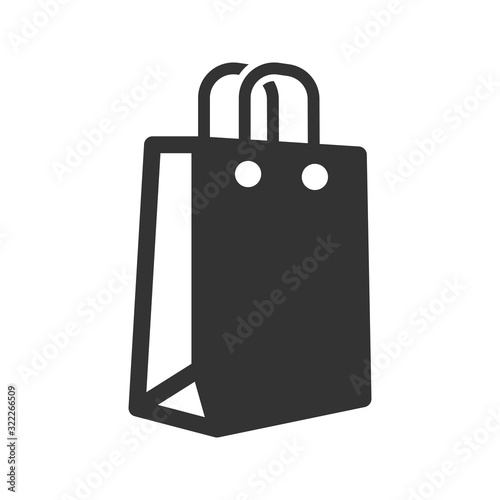 Shopping bag icon
