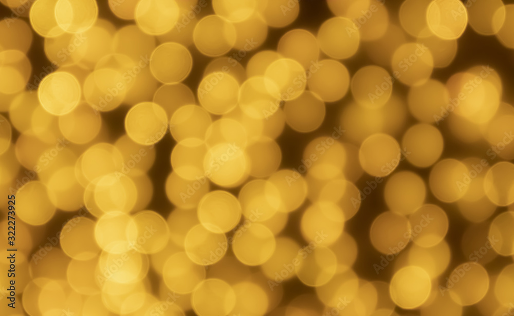 Abstract blur golden bokeh light Christmas holiday background Abstract blur golden bokeh light Christmas holiday background