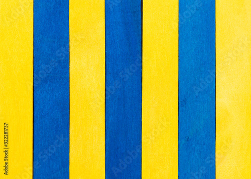 yellow with blue colour wood texture background