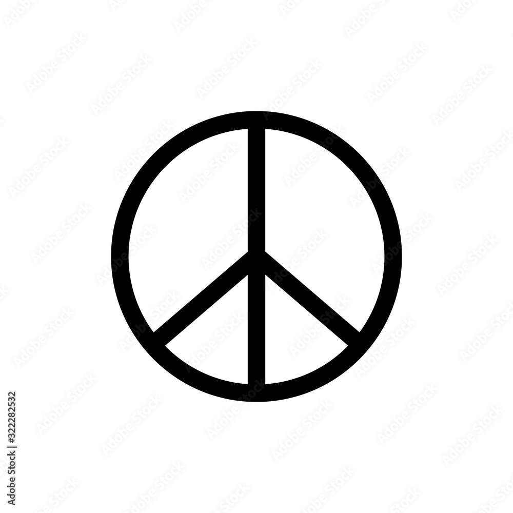 Rock music icon vector. Thin line sign. Isolated contour symbol illustration Rock music icon vector. Thin line sign. Isolated contour symbol illustration