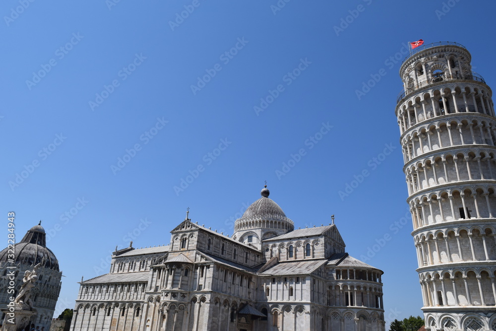 Beautiful Pisa tower Italy Europe  