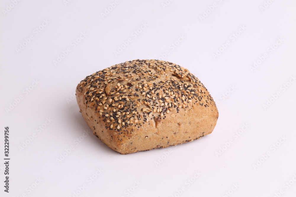 delicious bread rolls on colored background delicious bread rolls on colored background