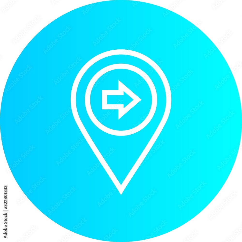 Blue Gradient Circle move right Location to use in web application interface. It can also be used for travel and tourism industry. Blue Gradient Circle move right Location to use in web application interface. It can also be used for travel and tourism industry.