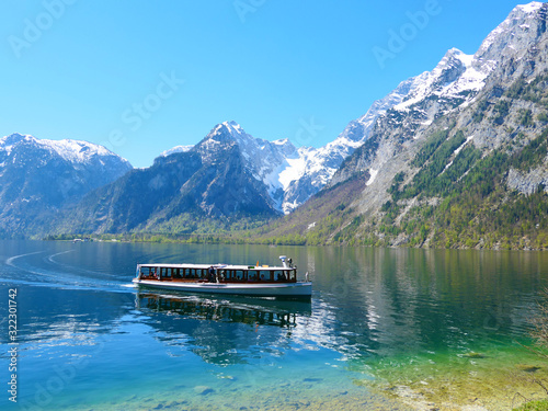 Urlaub in Berchtesgaden - Boot am Königssee photo