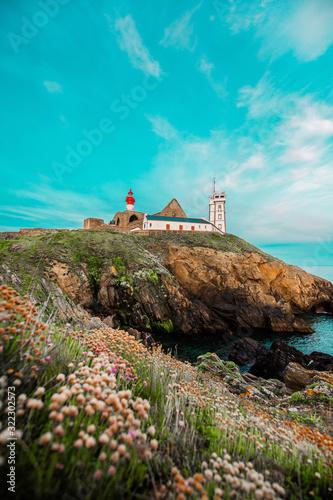 Pointe Saint Mathieu en Bretagnz photo