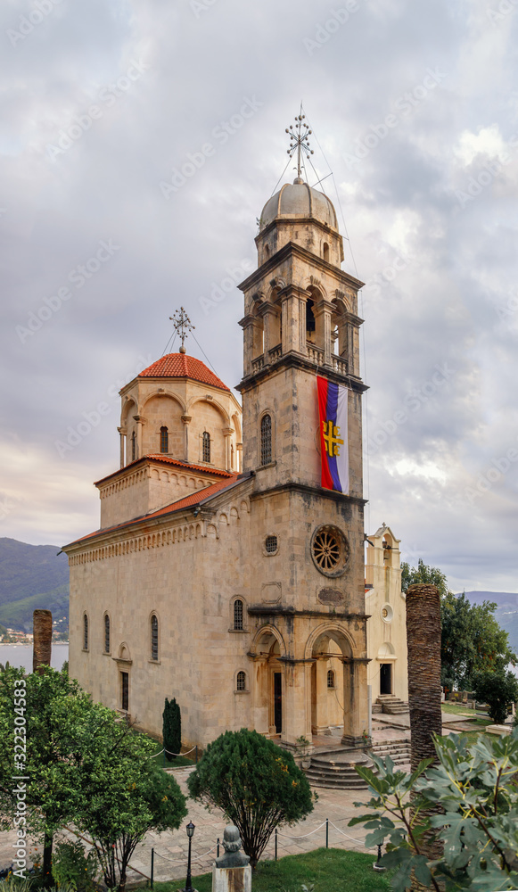 Monastery Savina, medieval Orthodox monastery near the city Herceg Novi, Montenegro.