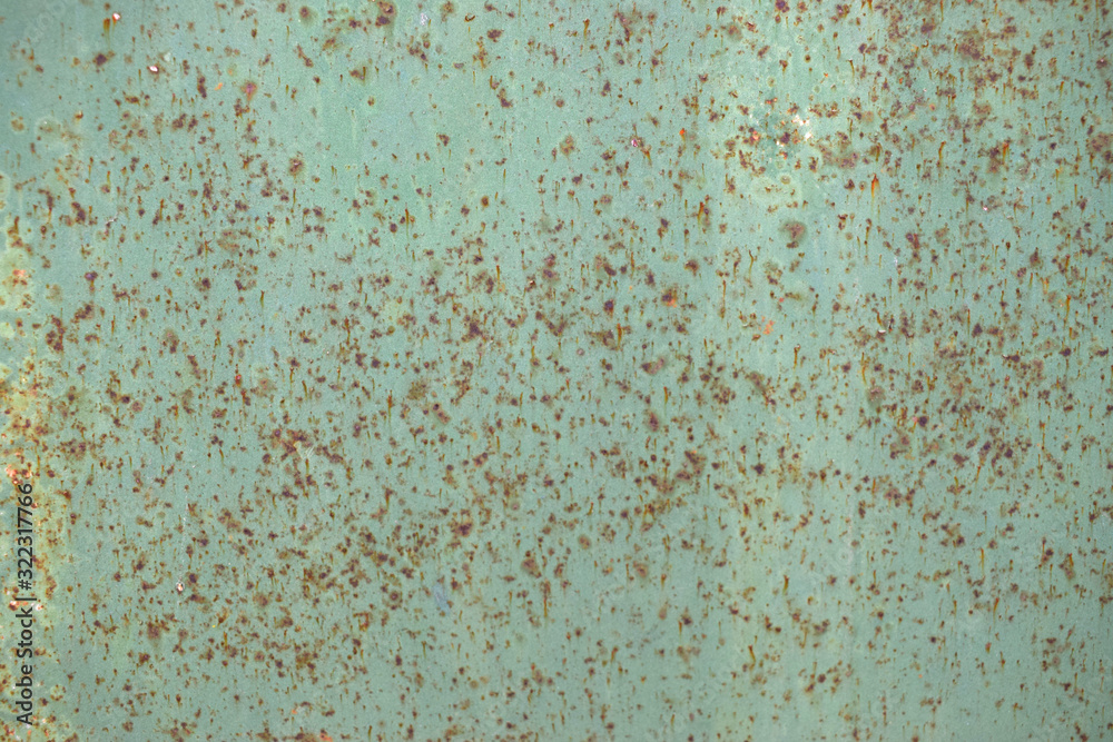 Old metal surface that has rust, corrosion, peeling of paint due to old age Old metal surface that has rust, corrosion, peeling of paint due to old age