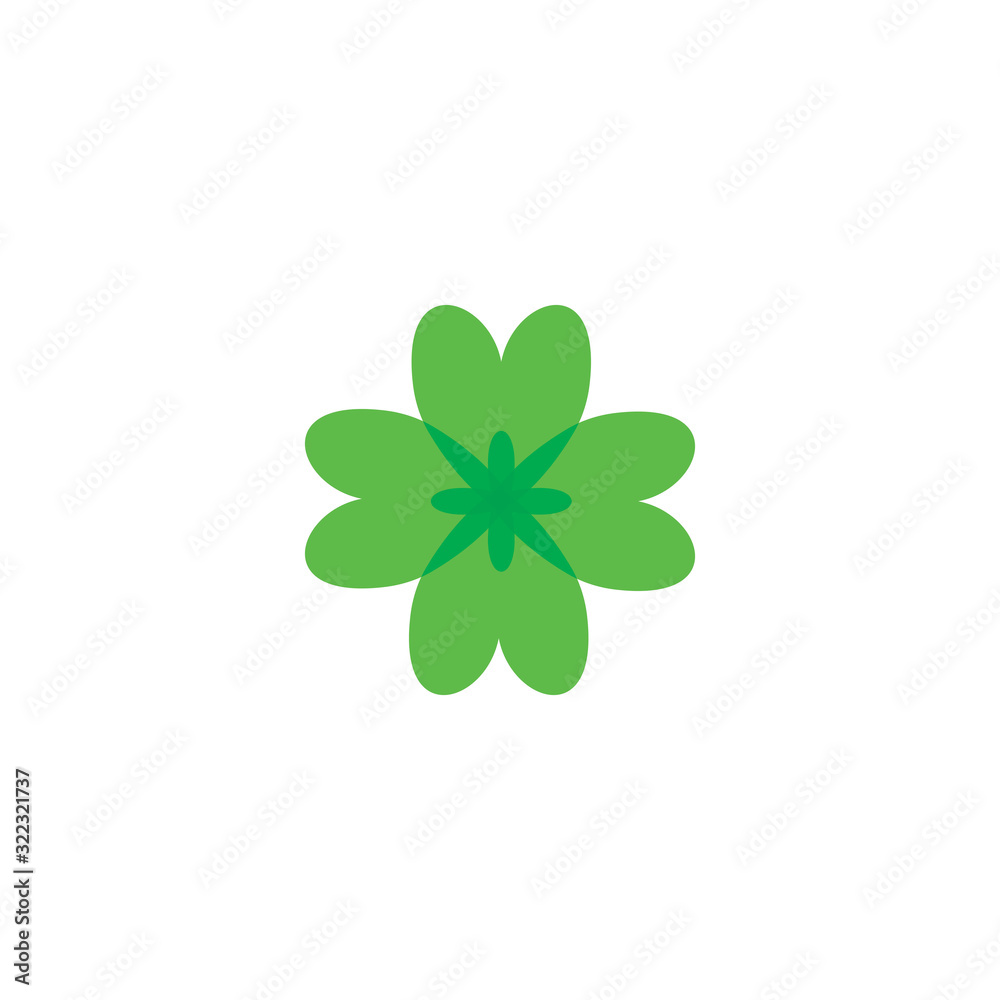 Clover Logo Template vector symbol