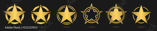 Star symbol icons