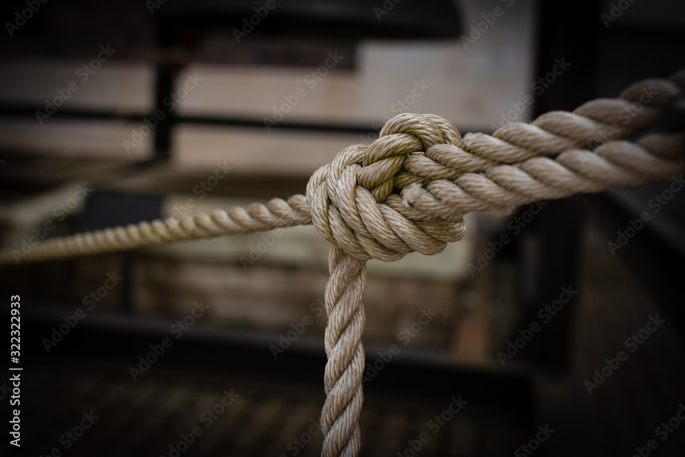 Rope. Velikiy Novgorod. bell. ships, knot, maritime knot