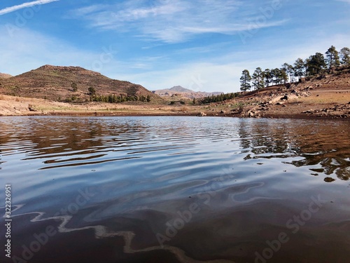 lake in mountains