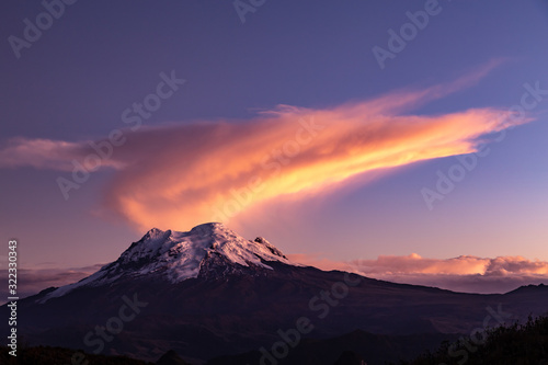Antisana volcano, Ecuadorian Andes