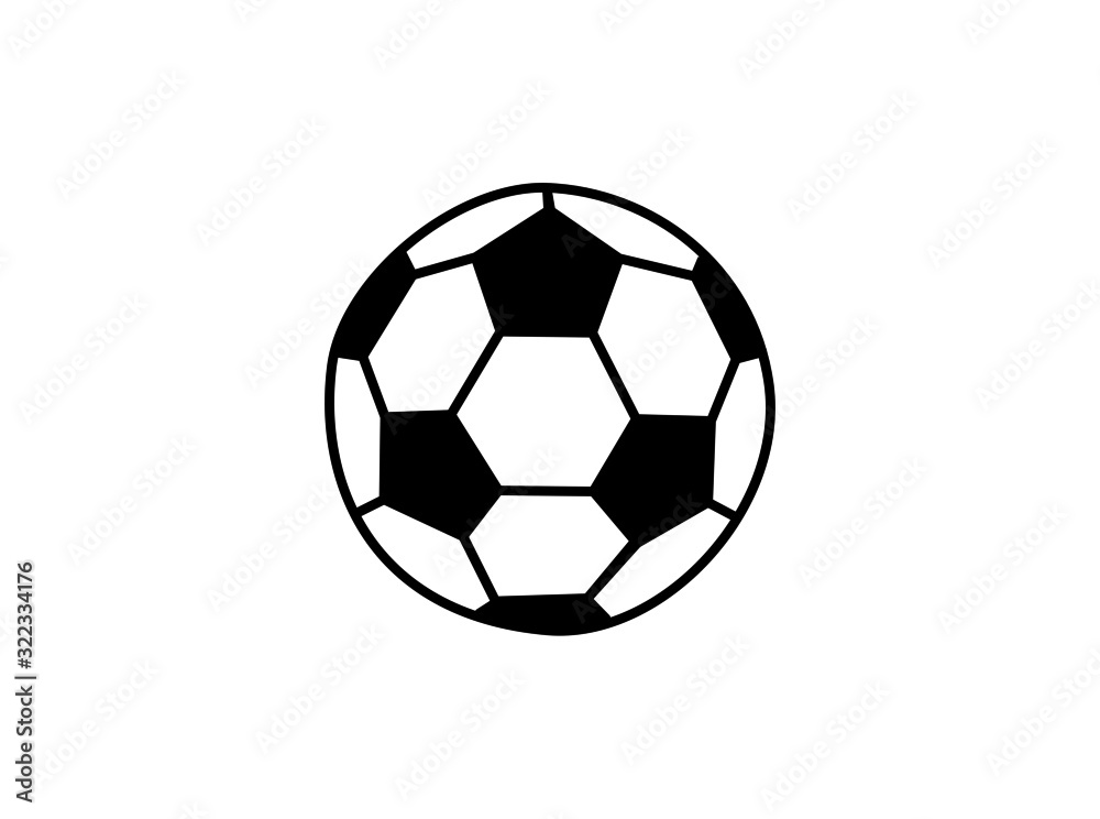 vector icon activity.soccer ball isolated on white background. vector icon activity.soccer ball isolated on white background.