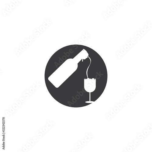 Beer logo design template