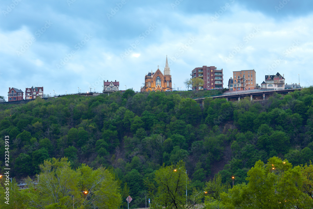 Mount Washington Neighborhood, Pittsburgh, Pennsylvania, USA
