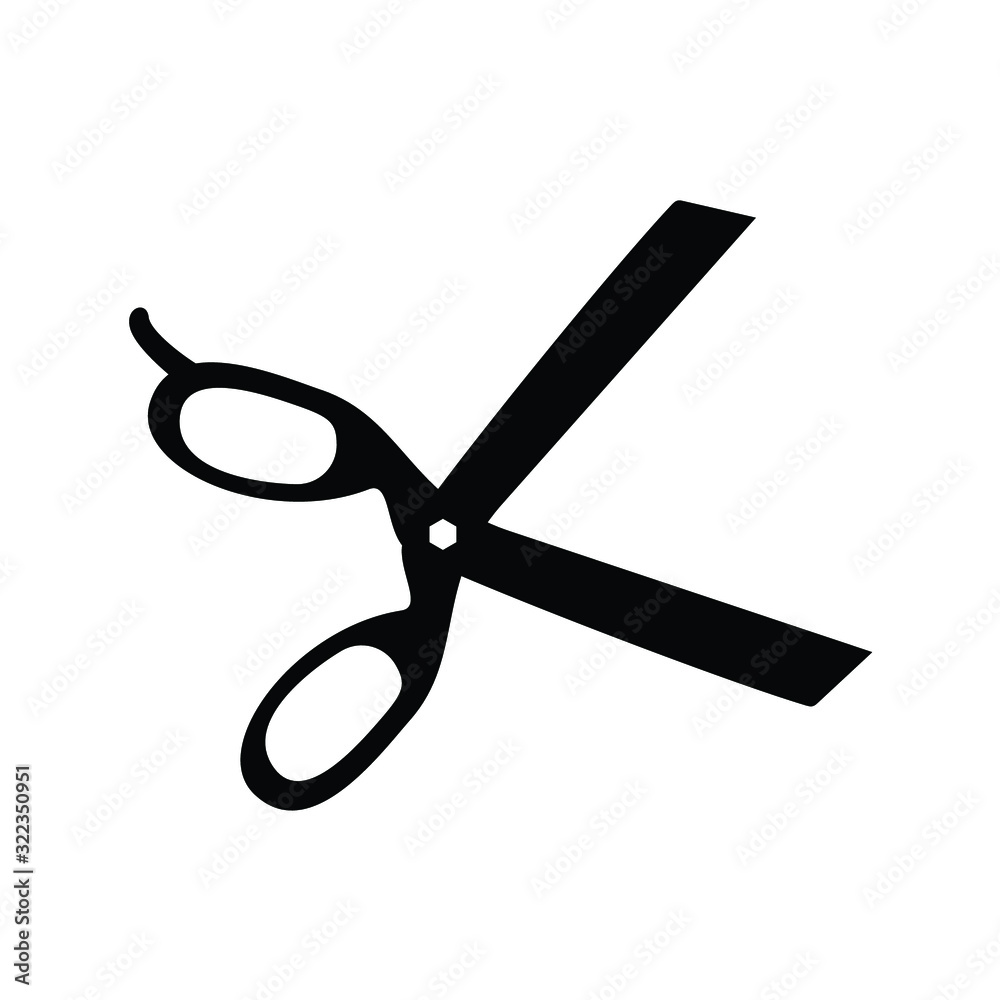scissors isolated on white background