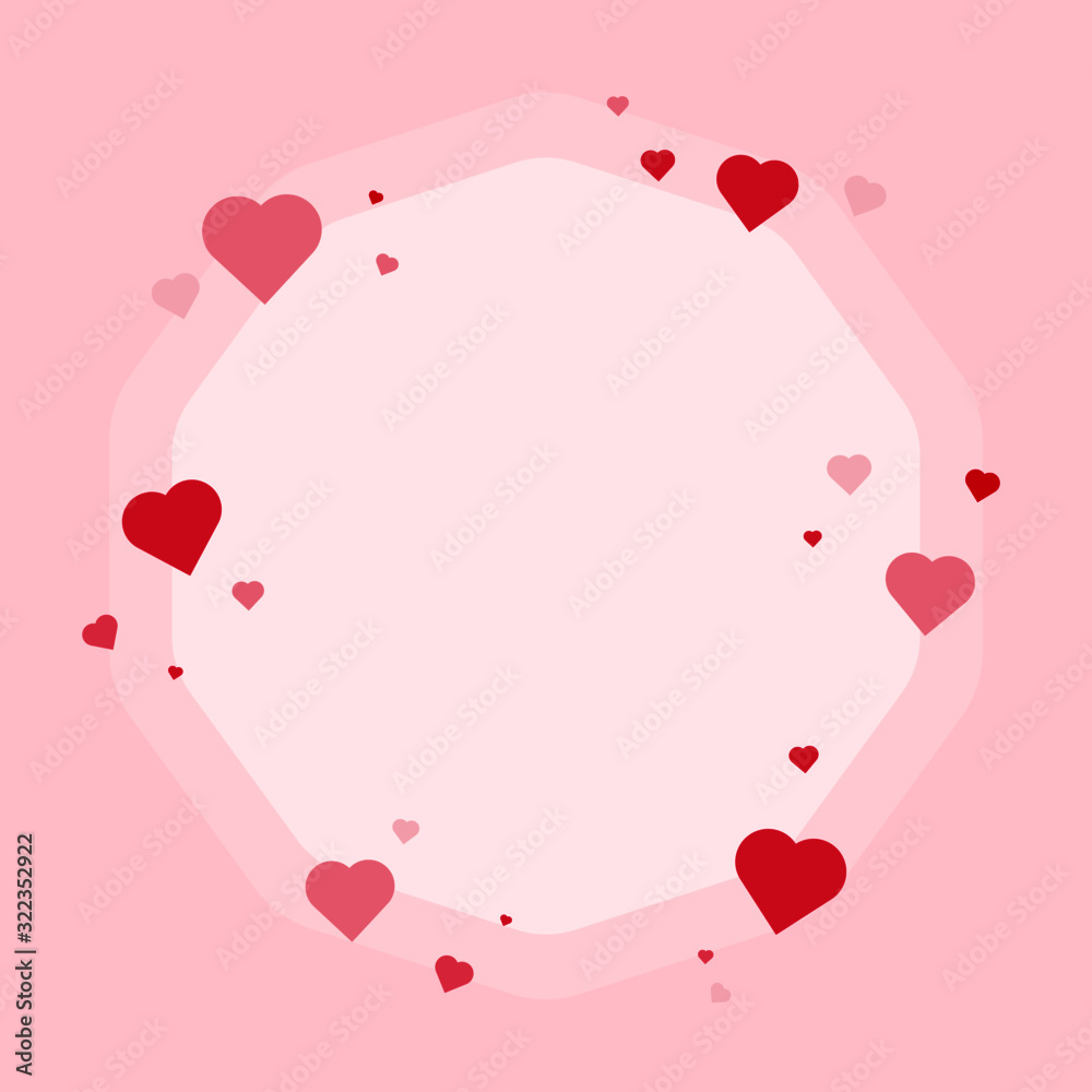 This is cute Valentine’s Day background.  Cute vector card. Could be used for Valentine’s Day, Women’s Day, Mother’s Day.