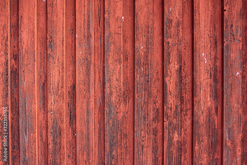 Old red wood texture wall background Old red wood texture wall background