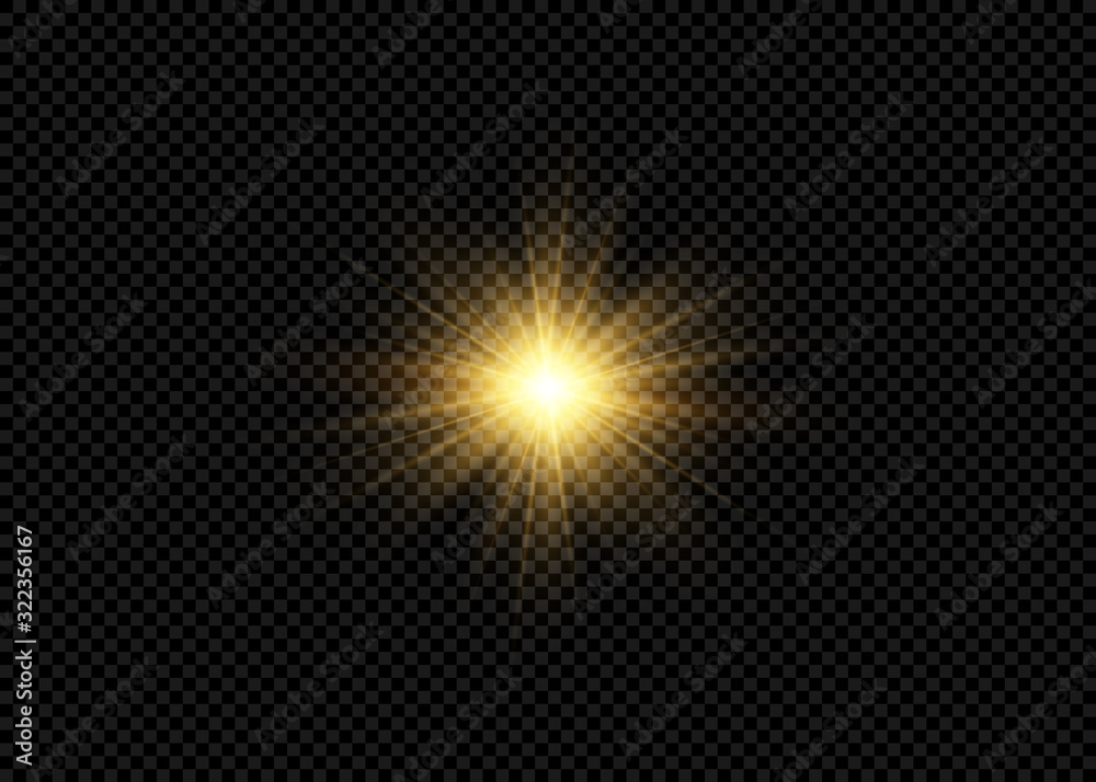 Light flare special effect with rays of light and magic sparkles. Glow transparent vector light effect set, explosion, glitter, spark, sun flash Light flare special effect with rays of light and magic sparkles. Glow transparent vector light effect set, explosion, glitter, spark, sun flash