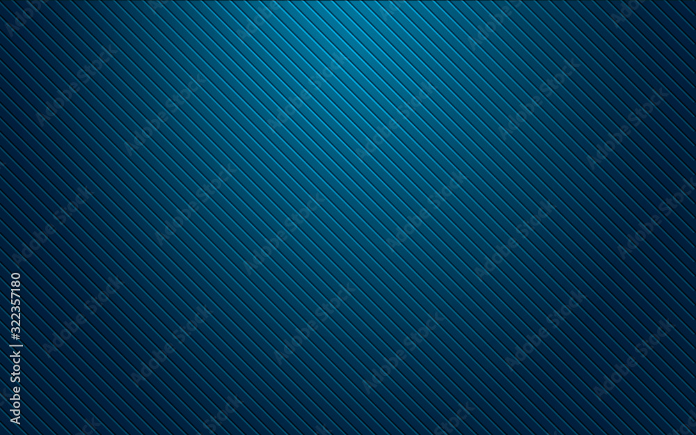 Vector abstract blue modern background width soft stripes.