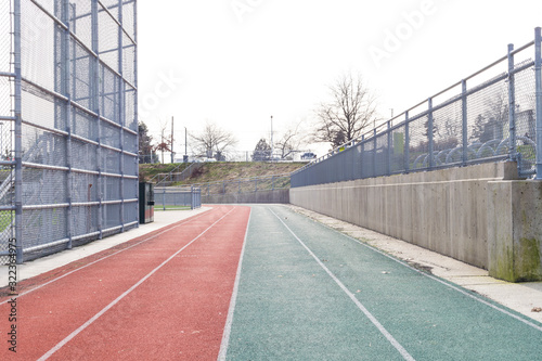 Wallpaper Mural Running Track  Torontodigital.ca