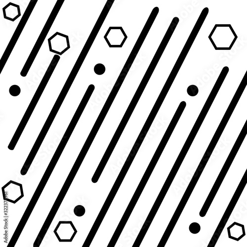 Lines pattern vector