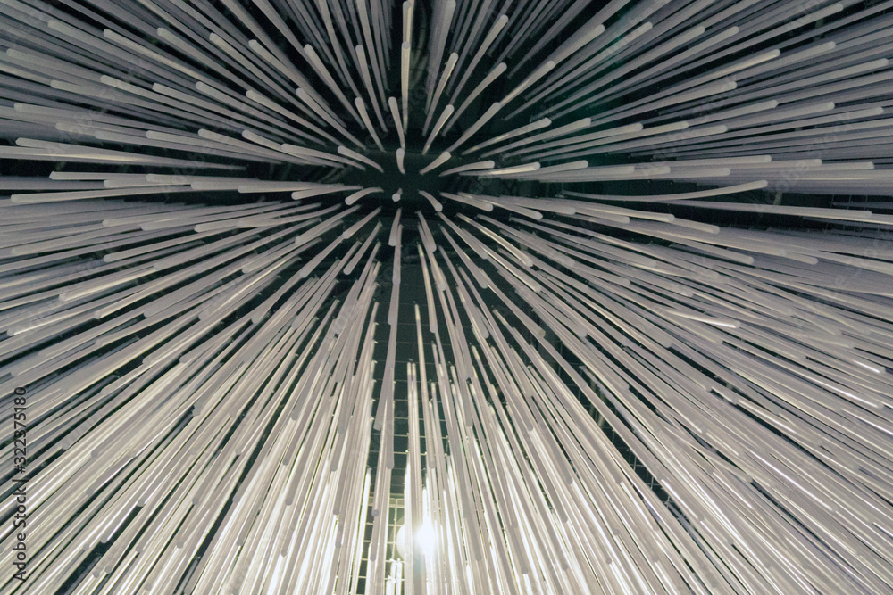 Fototapeta premium abstraction of many light sticks