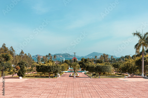 Central square in Cam Ranh