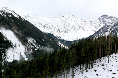 winter in west Tatra mountains