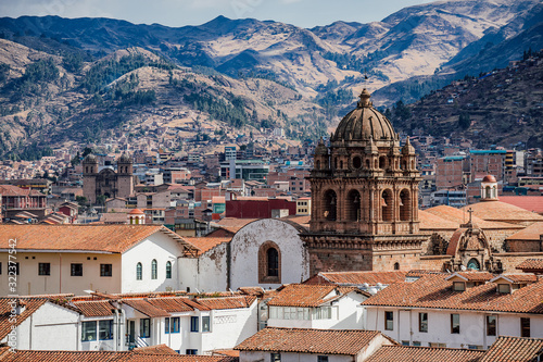Cityscape of Cusco, Peru, South America