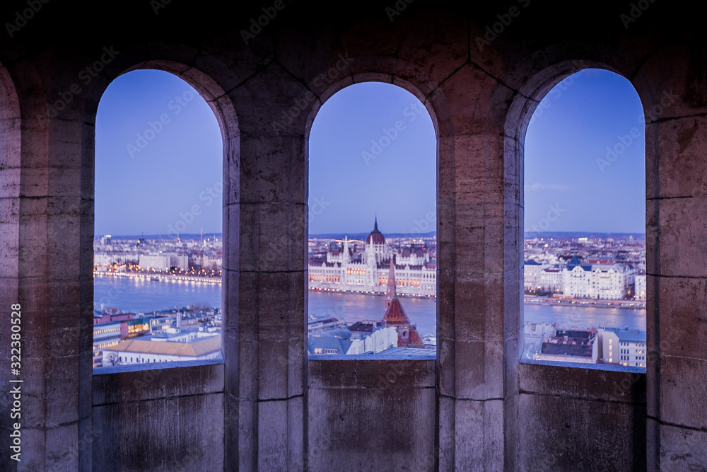 Fototapeta premium Budapest city, Budapest, Hungary , 2020