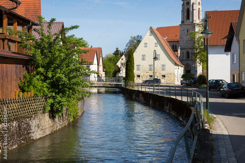 Der Fluß Fehla in Neufra_Hohenzollern